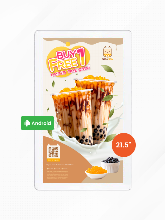 จอโฆษณาในลิฟท์ 21.5 นิ้ว