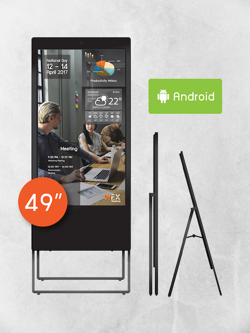 49" Android Portable Signage TV (ไม่สัมผัส)