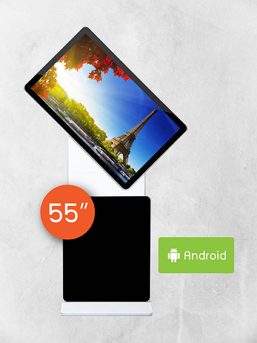 55" Android Rotating Screen Kiosk (ไม่สัมผัส)