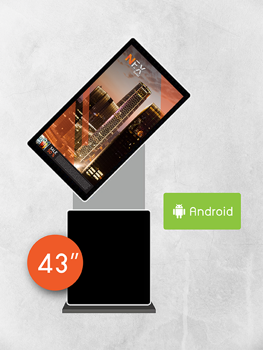 Rotating Screen Kiosk ขนาด 43 นิ้ว